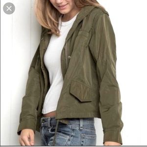 Brandy Melville green utility  jacket